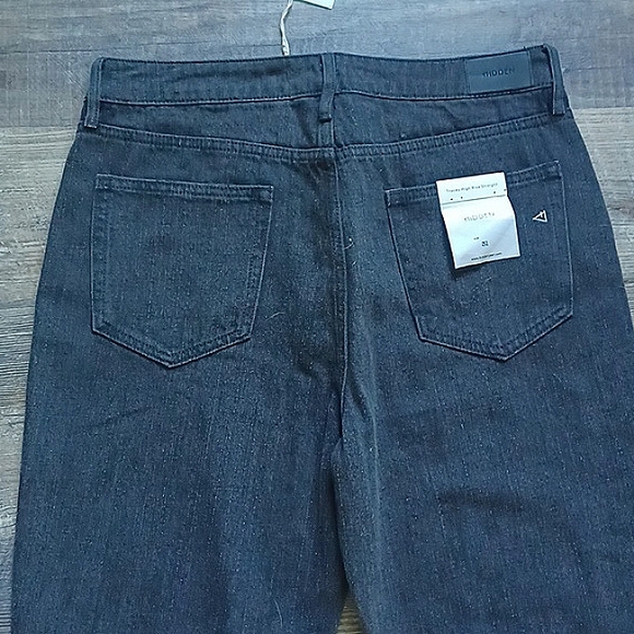 NWT Hidden gray/black high-rise Tracey straight jeans - Picture 6 of 10